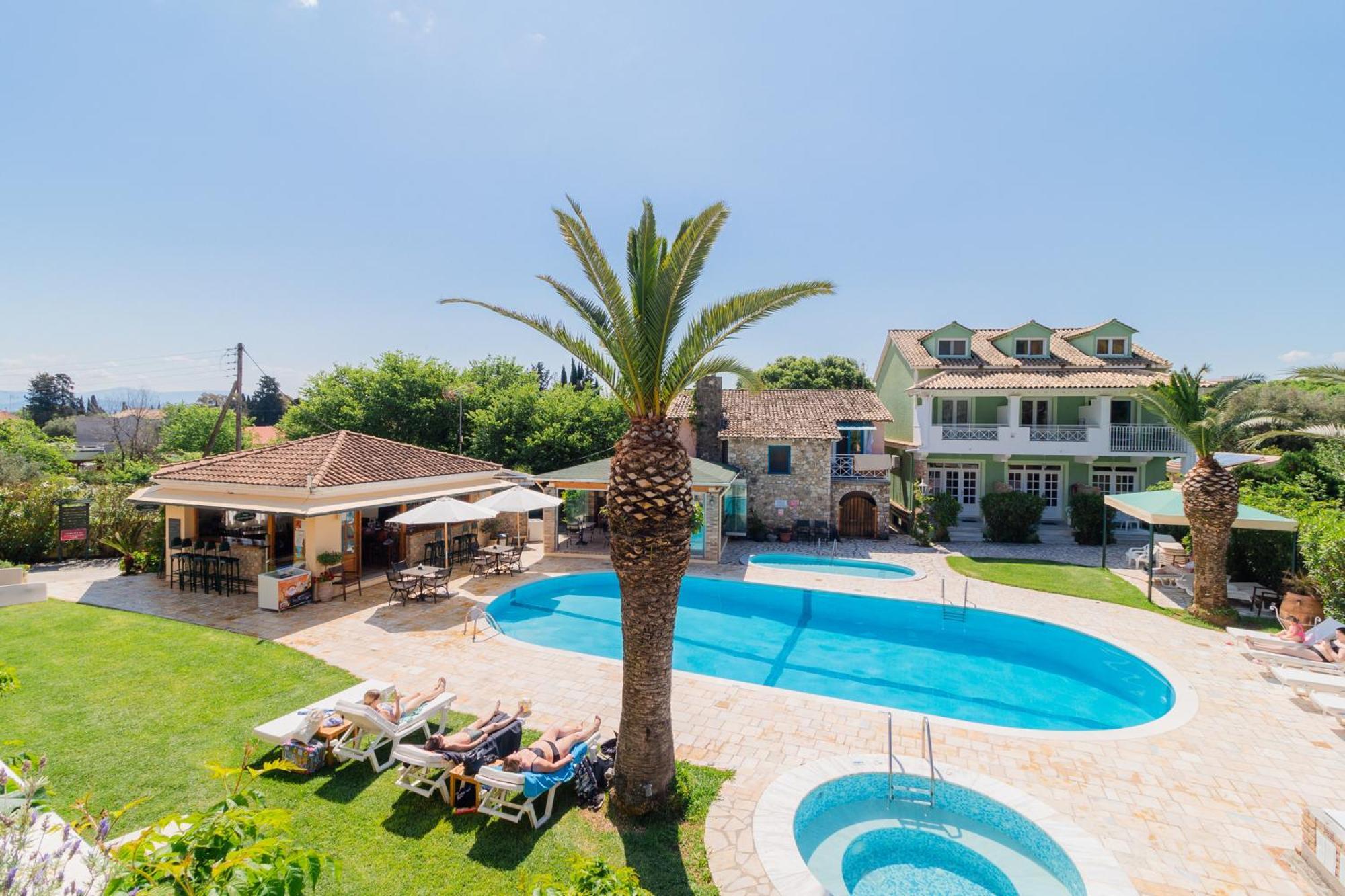 Valentino Corfu Aparthotel Ипсос Екстериор снимка