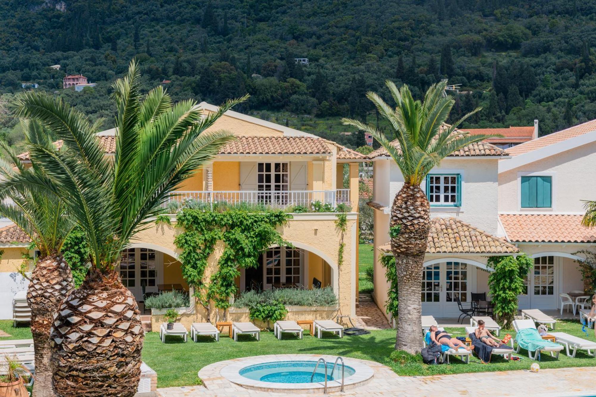 Valentino Corfu Aparthotel Ипсос Екстериор снимка
